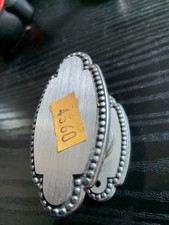 Une Ancienne poignée crémone de fenêtre sur platine carré de 7 mm porte ect...