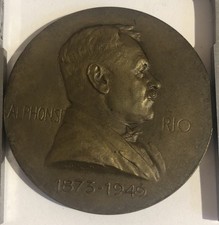 MÉDAILLE EN BRONZE DROPSY