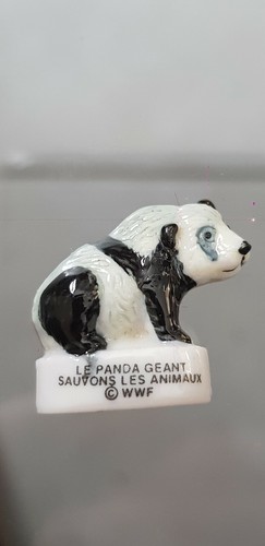 Fève panda geant wwf - fève,