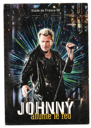 Johnny hallyday carte postale - johnny,