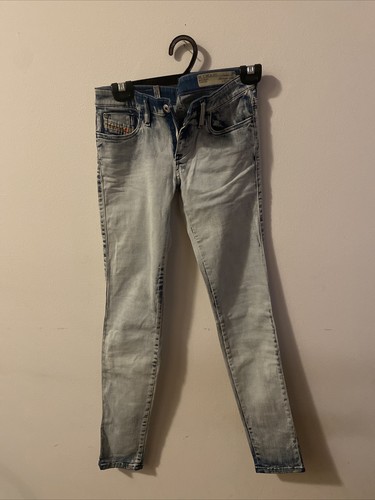Diesel white washed skinny - white,