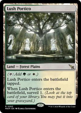 Magic mtg portique - portique, luxuriant