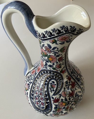 Pichet faience gien - de,