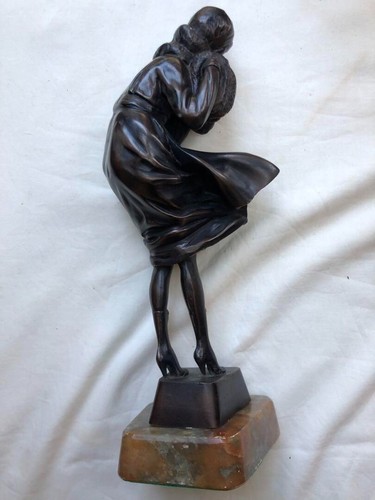 Statue bronze chiparus - statue, en