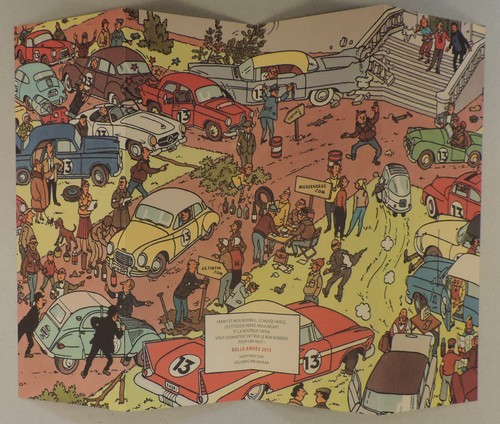 Carte voeux herge 2013 - de,