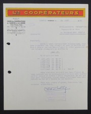 Facture 1946 LE COOPERATEUR