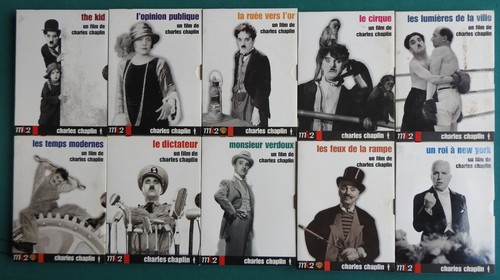 Charles chaplin coffret 10 - charles,