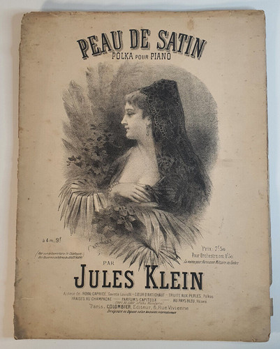 Klein peau de - de, satin