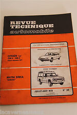 REVUE TECHNIQUE AUTOMOBILE N°