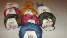 Lot de 8 pelotes de laine neuve phildar Phil Eucalyptus plusieurs couleurs