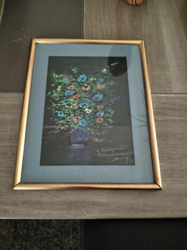 Tableau peinture florale