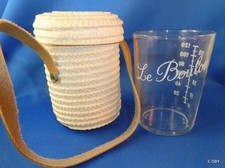 VERRE DE CURISTE  VINTAGE  LE BOULOU  / Pyrénées / verre VMC