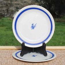Set de 2 assiettes plates en