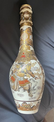 Important vase satsuma fin - vase,
