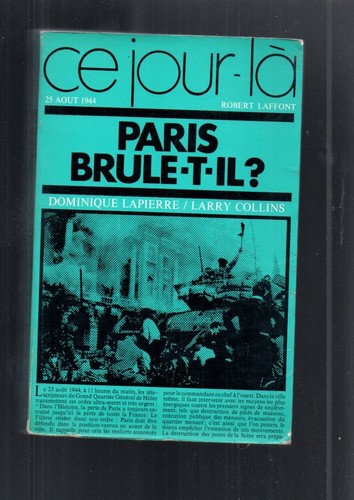 Livre militaria paris - livre, brule