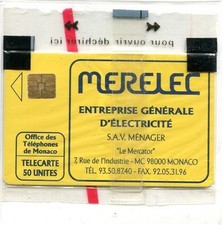 BELLE TELECARTE MONACO 1991 /
