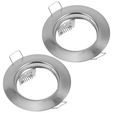  2 Pcs Cadre De Spots Plafonnier Luminaire Support Lumière Plafond
