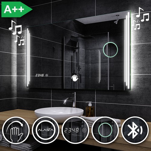 Miroir salle bain lumineux - salle, de