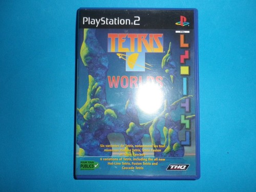 Jeu ps2 tetris world - tetris,