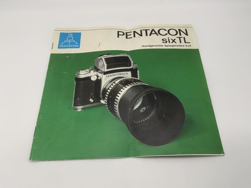 Pentacon six reflex manuel - pentacon,