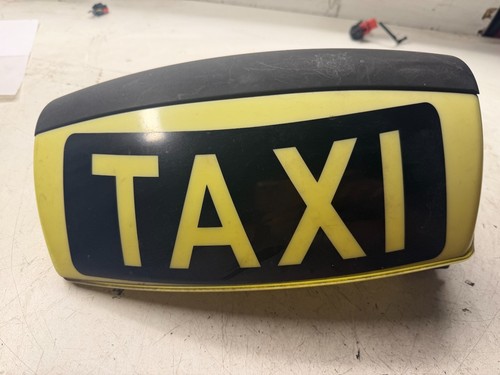 Enseigne toit taxi mercedes - enseigne, de