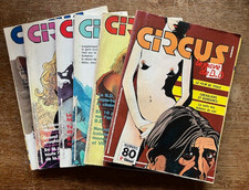 Lot   de   6   Revues   BD    CIRCUS    de   1984 / 1985
