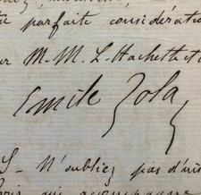 Émile ZOLA négocie des