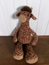 Vintage 1 peluche doudou Girafe ANNA CLUB PLUSH 40 cm beige tacheté Marron