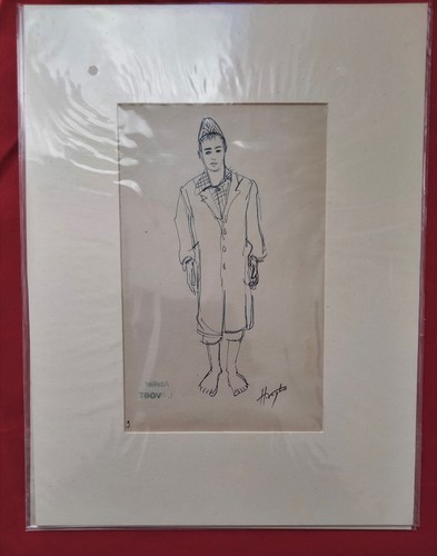 Superbe dessin orientaliste - superbe,