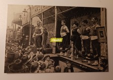 CARTE POSTALE ANCIENNE CPA PARIS FOIRE FETE FORAINE  PARADE DES HERCULES REPRO 