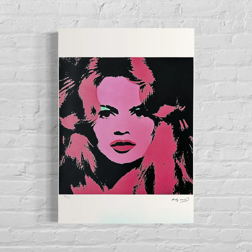 Andy warhol brigitte bardot - brigitte,