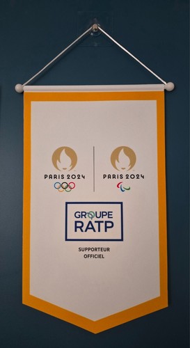 Fanion ratp paris 2024 - fanion,