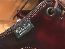 Superbes chaussures Paraboot bordeaux vernies P. 6,5