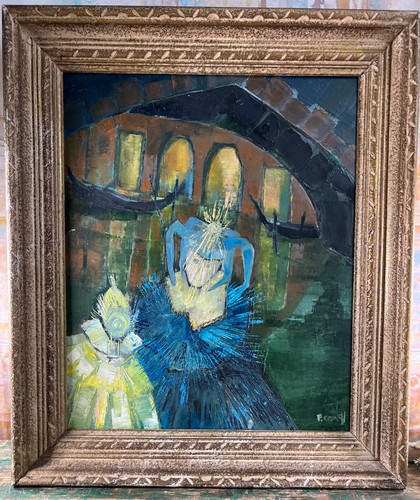 Huile sur toile - signée, p