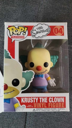 Funko pop simpson - simpson, krusty