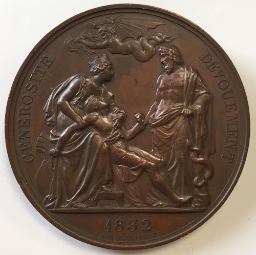 Médaille bronze louis - en,