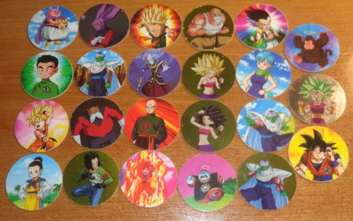 Pogs dbz super 20 - pogs,