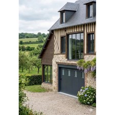 Porte garage coulissante - garage,