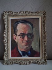 Peinture  ancienne  de Gaston