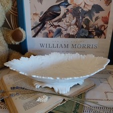 Ancien Ravier Barbotine Sur Pied