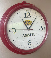 Horloge publicitaire, Amstel Vintage, hyper Deco