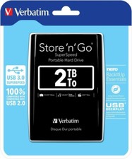 Verbatim Magasin N Go 2TB Noir Disque Dur Portable USB 3.0