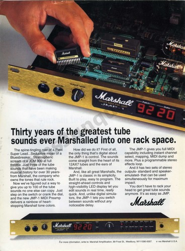 1994 marshall preamp stack - 1994,
