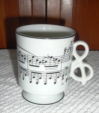 Mug musical notes - notes, treble