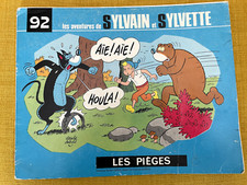 Livre BD Sylvain et Sylvette N°92 LES PIEGES claude Dubois