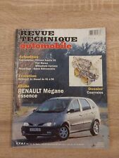 Revue technique Renault Megane 1.4 1.6 2.0 e 16v coupe scenic berline rxt rxe rt