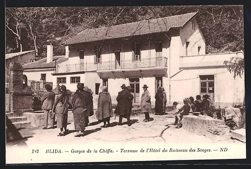 Cpa blida gorges la - cpa,