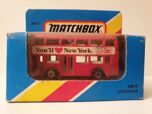 Matchbox bus londonien 17 - londonien,