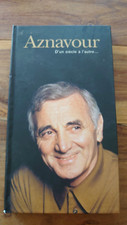 Charles Aznavour coffret 3 cd/manque 1 cd,comme neuf