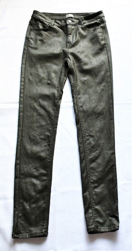 Pantalon bronze ciré pimkie - pantalon,
